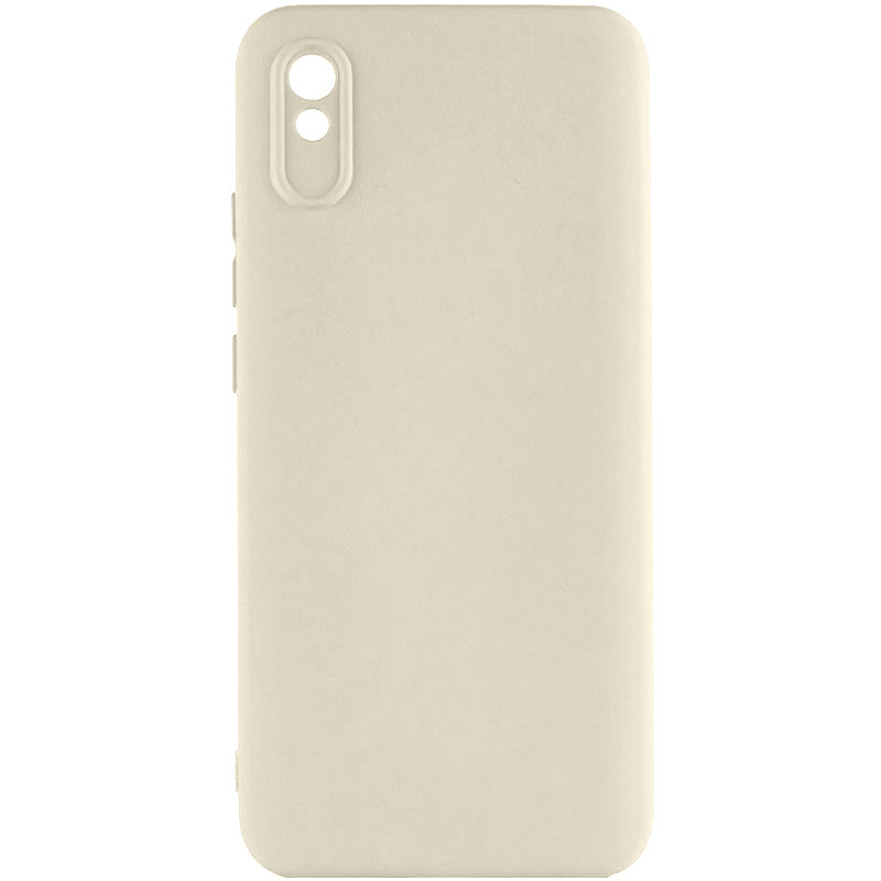 Чохол TPU GETMAN Liquid Silk Full Camera на Xiaomi Redmi 9A (Пісочний / Sand)