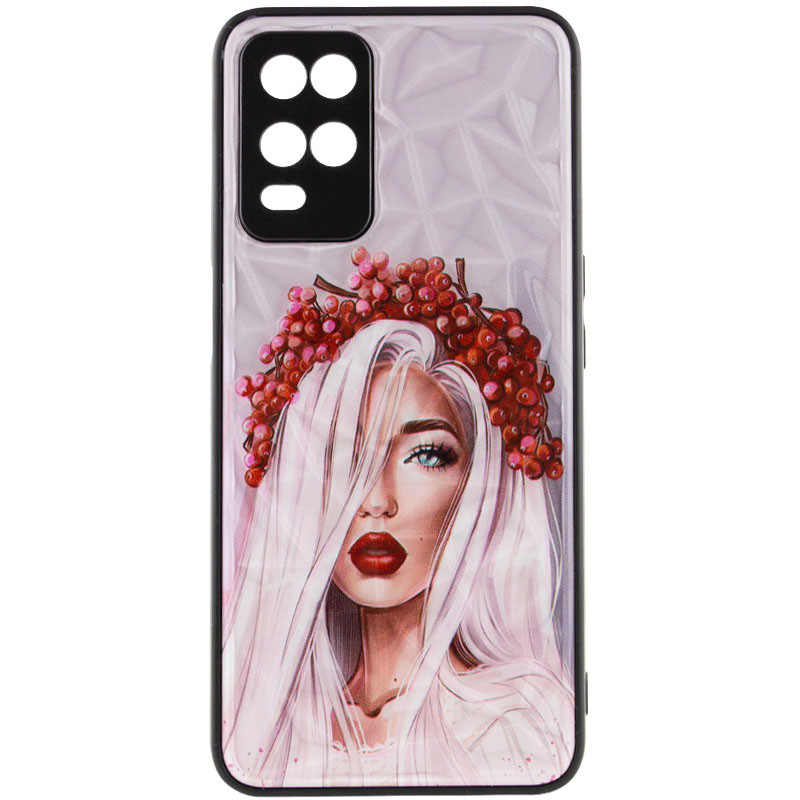 Фото TPU+PC чехол Prisma Ladies для Oppo A54 4G (Ukrainian Girl) на vchehle.ua
