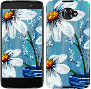 

Чохол Красиві арт-ромашки на Alcatel idol 4s 324603