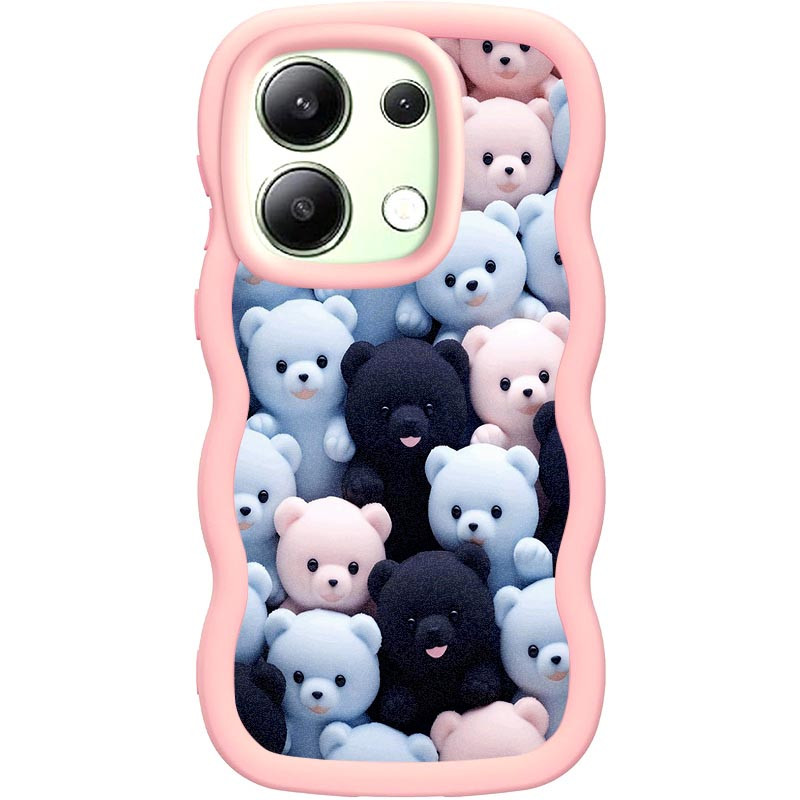 Чохол TPU Cloudy Pictures на Xiaomi Poco X6 / Note 13 Pro 5G (Bears)