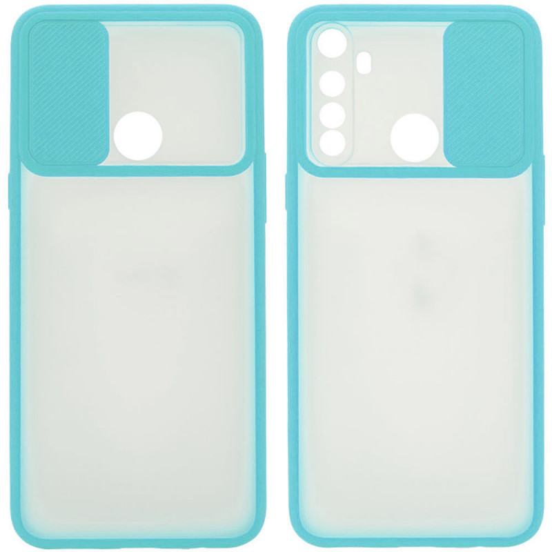 

Чехол Camshield mate TPU со шторкой для камеры для Realme C3 (Бирюзовый) 937202