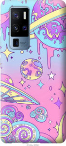 Чехол Розовая галактика для Vivo X50 Pro Plus