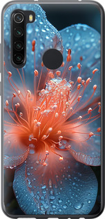 Чохол Роса на квітці на Xiaomi Redmi Note 8