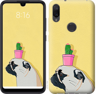 

Чохол Мопс з кактусом на Xiaomi Mi Play 795713