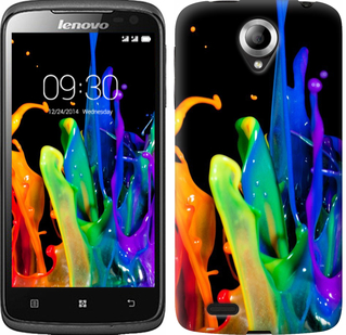 

Чехол брызги краски для Lenovo S820 381303