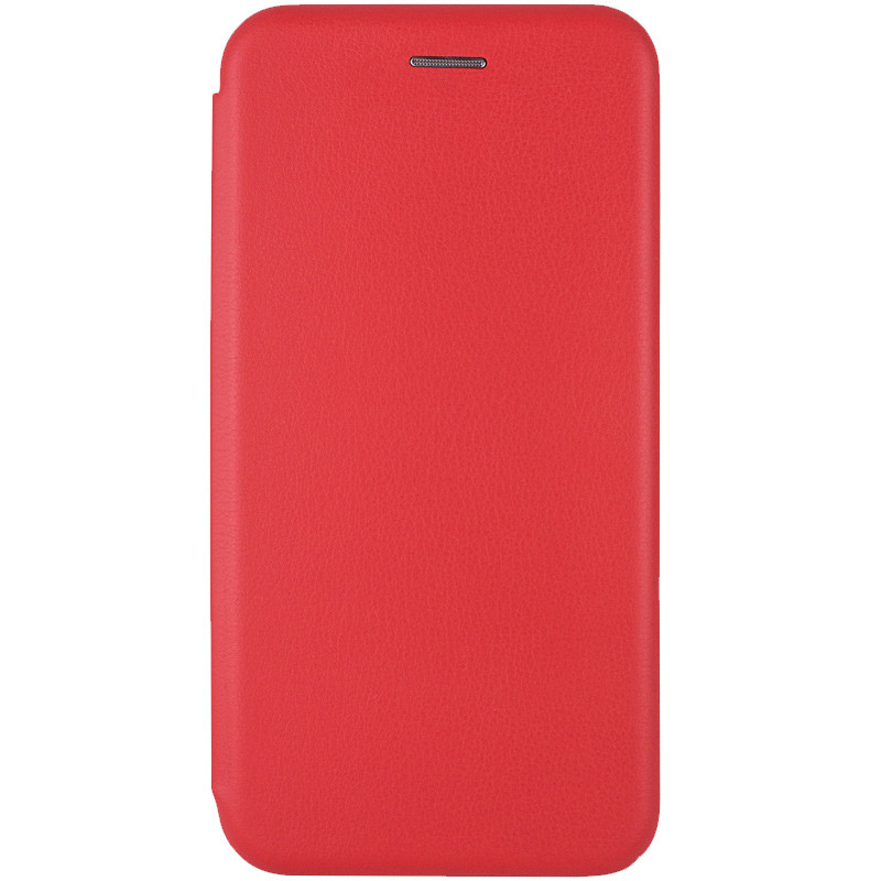 Кожаный чехол-книжка Classy для Realme C75 / C75x (Красный)