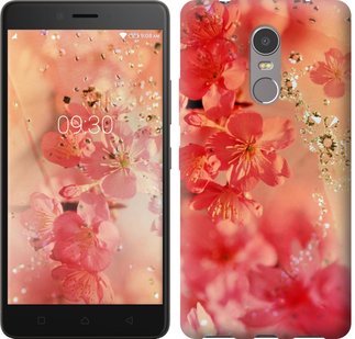

Чохол Рожеві квіти на Lenovo K6 Note 650288