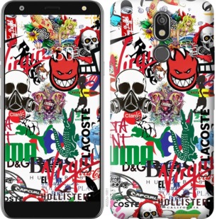 

Чехол Many different logos для LG K40 763048