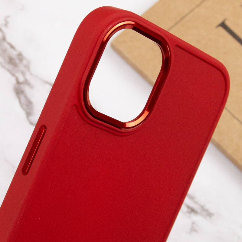 Купити TPU чохол Bonbon Metal Style на Apple iPhone 12 Pro Max (6.7") (Червоний / Red) на vchehle.ua