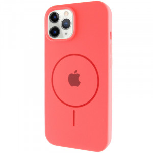 Чехол Silicone Case Full Protective (AA) with Magnetic Safe для Apple iPhone 11 Pro Max (6.5")