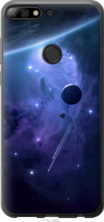 

Чехол Планеты в синем космосе для Honor 7C pro 1577095