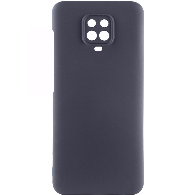 Чохол Silicone Cover Lakshmi Full Camera (AAA) на Xiaomi Redmi Note 9s / Note 9 Pro /Note 9 Pro Max (Сірий / Dark Gray)