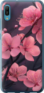Чехол Пурпурная сакура для Huawei Y6 2019