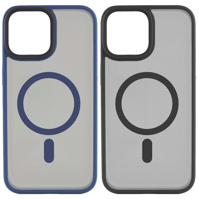 TPU+PC чохол Metal Buttons with Magnetic Safe на Apple iPhone 15 Plus (6.7")