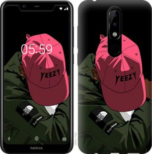 

Чехол logo de yeezy для Nokia 5.1 Plus 878370