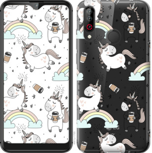 

Чохол Єдиноріг і кава на LG W30 840825