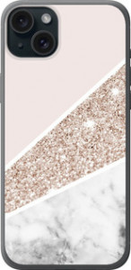 Чохол Пастельний мармур на iPhone 15 Plus