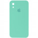 Чохол Silicone Case Square Full Camera Protective (AA) на Apple iPhone XR (6.1") (Бірюзовий / Turquoise)