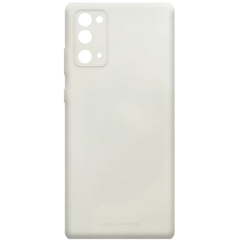 TPU чохол Molan Cano Smooth на Samsung Galaxy Note 20 (Сірий)