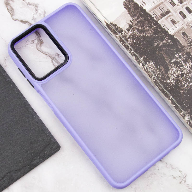 Чехол TPU+PC Lyon Frosted для Motorola Moto G14 (Purple) в магазине vchehle.ua