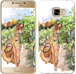 

Чехол Девушка Лето для Samsung Galaxy C5 C5000 102870