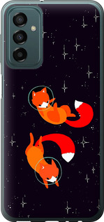 Чехол Лисички в космосе для Samsung Galaxy M13 M135