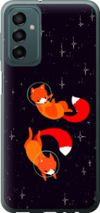 Чехол Лисички в космосе для Samsung Galaxy M13 M135