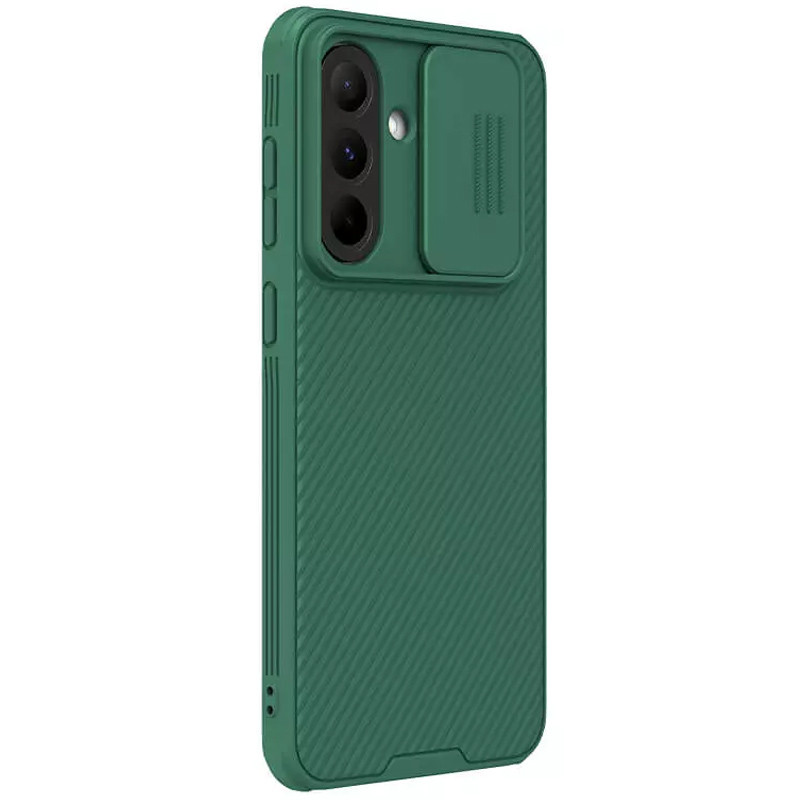 Карбонова накладка Nillkin CamShield Pro на Samsung Galaxy A56 5G (Deep Green)