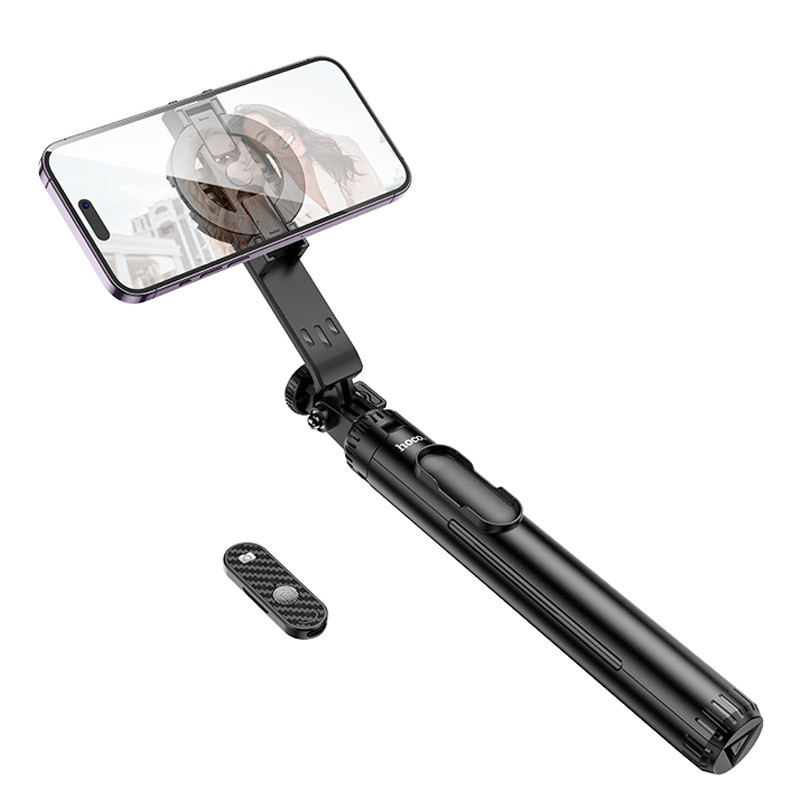 Монопод для селфи Hoco K25 Sherkhan magnetic (Black)