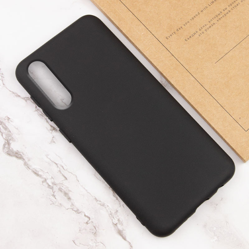 Фото Чехол TPU GETMAN Liquid Silk для Samsung Galaxy A50 (A505F) / A50s / A30s (Черный / Black) в магазине vchehle.ua