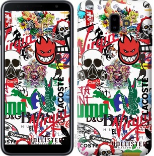 

Чохол Many different logos на Samsung Galaxy J6 Plus 2018 689102
