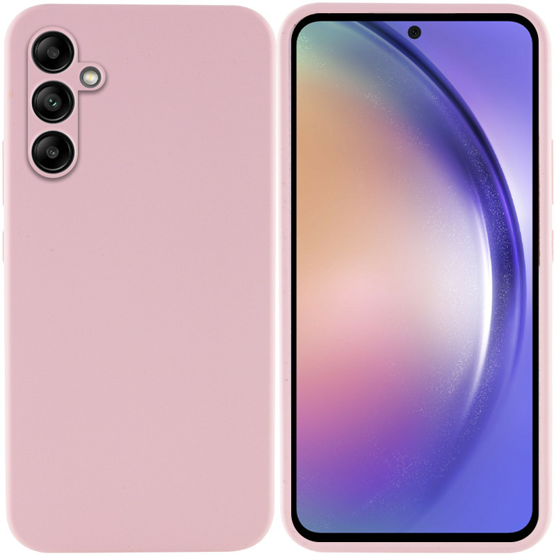 Купить Чехол Silicone Cover Lakshmi Full Camera (AAA) для Samsung Galaxy A54 5G (Розовый / Pink Sand) на vchehle.ua