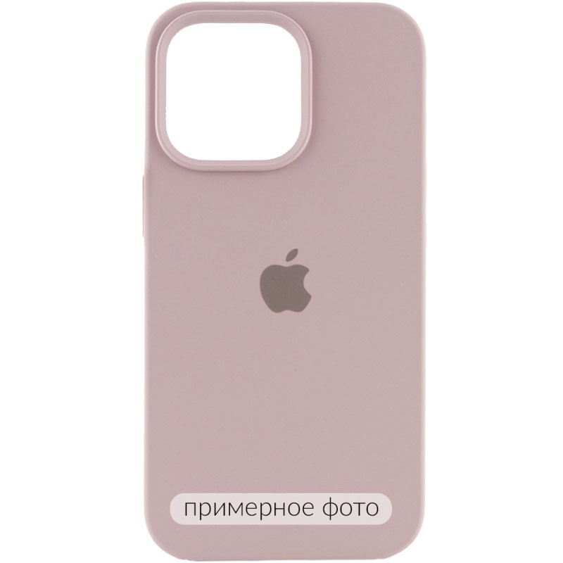 Чохол Silicone Case Full Protective (AA) на Apple iPhone 16 Plus (6.7") (Сірий / Lavender)