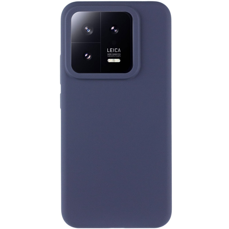 Фото Чехол Silicone Cover Lakshmi (AAA) для Xiaomi 13 (Темно-синий / Midnight blue) на vchehle.ua
