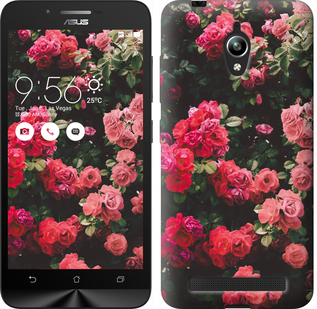 

Чохол Кущ з трояндами на Asus Zenfone Go ZC500TG 639481