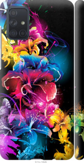 

Чохол Абстрактні квіти на Samsung Galaxy A71 2020 A715F 982653