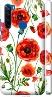 

Чохол Намальовані маки на Xiaomi Redmi Note 8T 945477