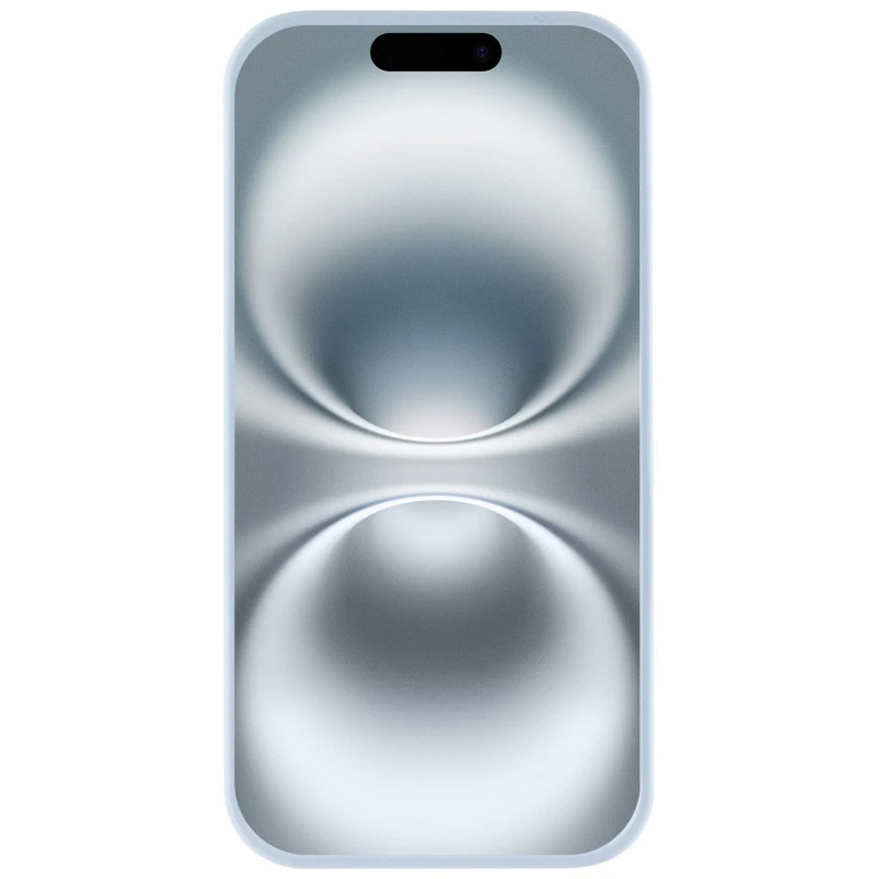 Фото Чохол Silicone Case Full Camera Protective (AA) на Apple iPhone 16e (6.1") (Блакитний / Sweet Blue) на vchehle.ua