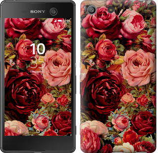

Чехол Цветущие розы для Sony Xperia M5 Dual 235842