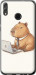 Чехол Funny Capybara CEO Working для Huawei Honor 8X