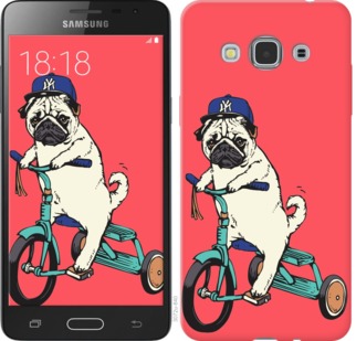 

Чохол Мопс на велосипеді на Samsung Galaxy J3 Pro 703031