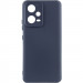 Чохол Silicone Cover Lakshmi Full Camera (AAA) на Xiaomi Poco X5 5G / Redmi Note 12 5G (Темно-синій / Midnight blue)