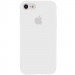 Чехол Silicone Case Full Protective (AA) для Apple iPhone 6/6s (4.7") (Белый / White)