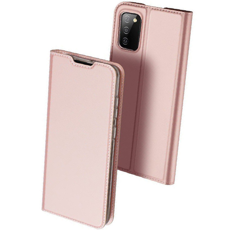 

Чохол-книжка Dux Ducis з кишенею для візиток на Samsung Galaxy A02s (Rose Gold) 1110967