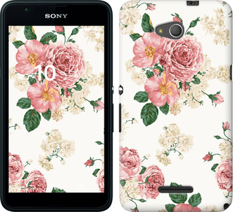 

Чохол квіткові шпалери v1 на Sony Xperia E4g 642310