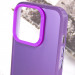 TPU+PC чехол Magic glow with protective edge для Apple iPhone 13 Pro Max (6.7") (Purple) в магазине vchehle.ua