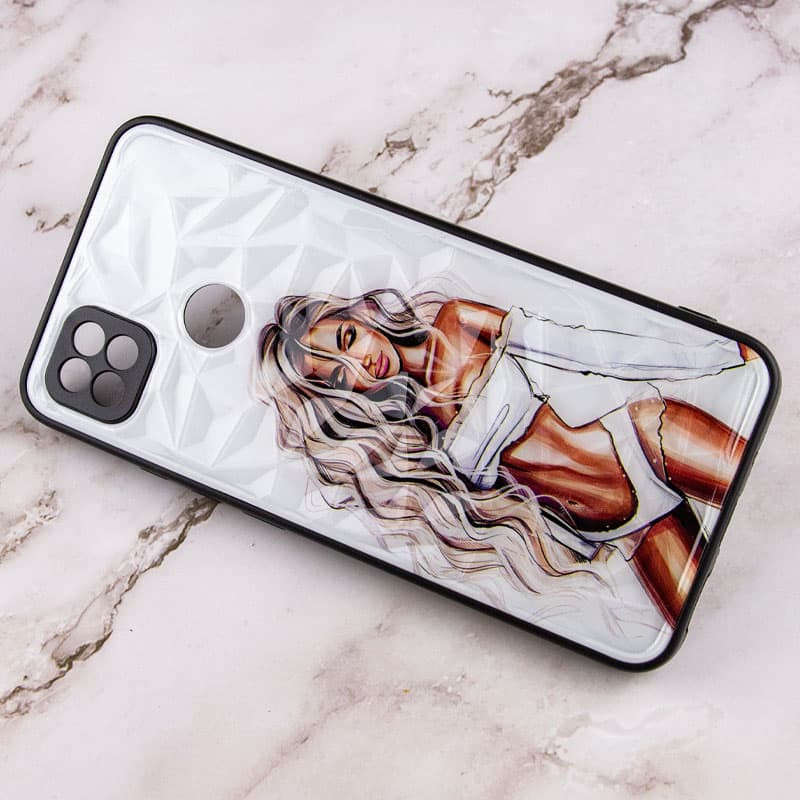 Фото TPU+PC чехол Prisma Ladies для Xiaomi Redmi 9C (White) на vchehle.ua