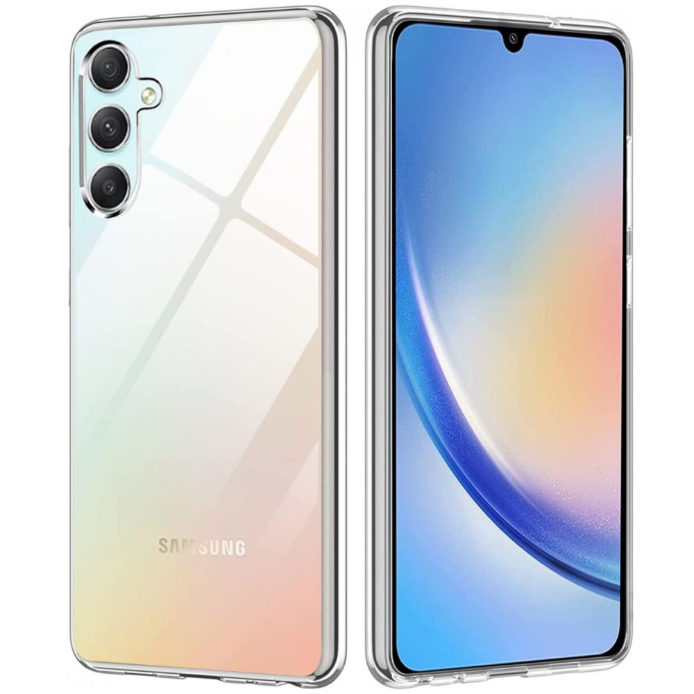 Фото TPU чехол Epic Transparent 1,0mm для Samsung Galaxy A24 4G (Бесцветный (прозрачный)) в магазине vchehle.ua