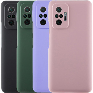 Чехол Silicone Cover Lakshmi Full Camera (AAA) для Xiaomi Redmi Note 10 Pro