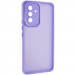 TPU+PC чехол Accent для Samsung Galaxy A34 5G (White / Purple)